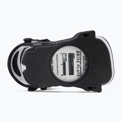 Snowboard Bindings Bent Metal Bolt White