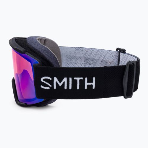 Smith Squad S black/chromapop photochromic rose flash ski goggles M00764