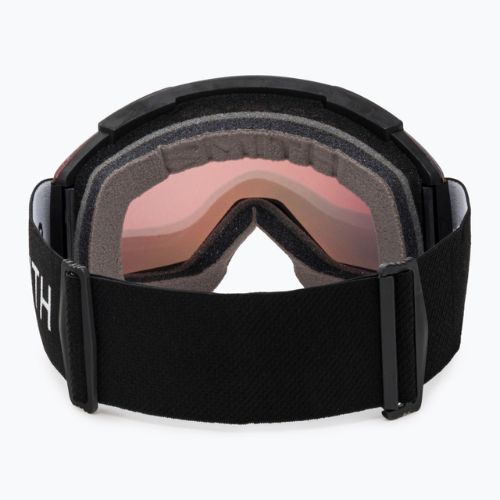 Smith Squad XL black/chromapop everyday red mirror ski goggles M00675