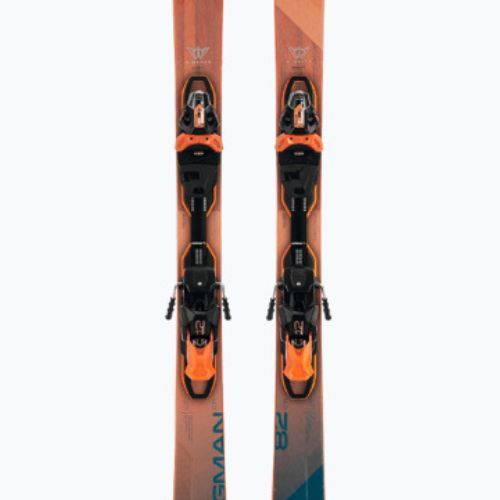 Elan Wingman 82 CTI Fusion + EMX 12 orange-blue downhill ski ABBHBT21