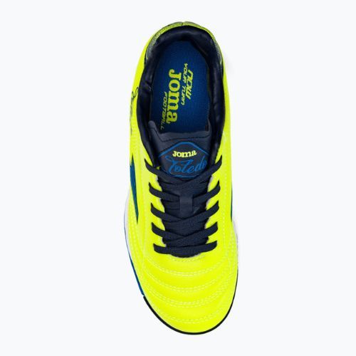 Joma Toledo IN children's football boots lemon fluor