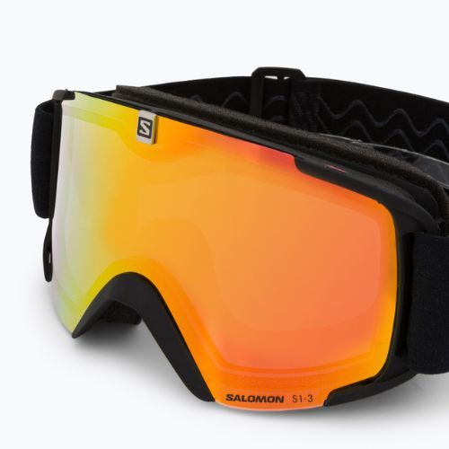 Salomon Xview Photo ski goggles black/aw red L40844100