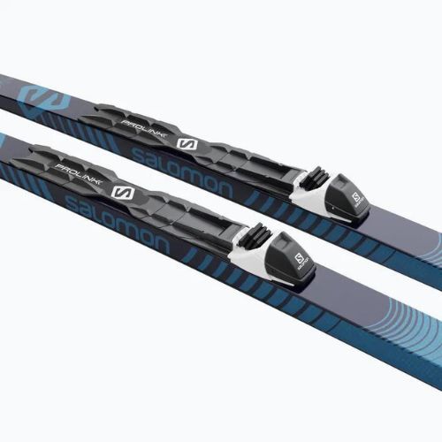 Women's cross-country skis Salomon Snowscape 7 Vitane + Prolink Auto blue L409352PMS