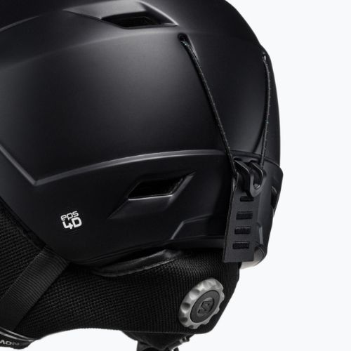 Women's ski helmet Salomon Icon LT black L41160100