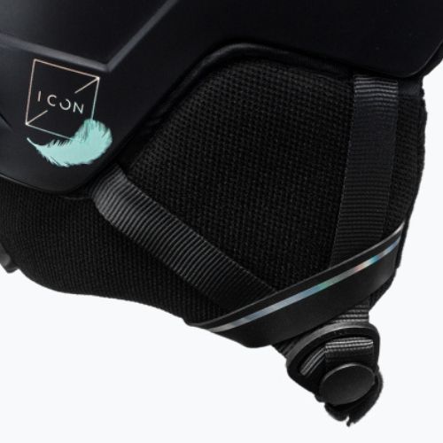Women's ski helmet Salomon Icon LT black L41160100