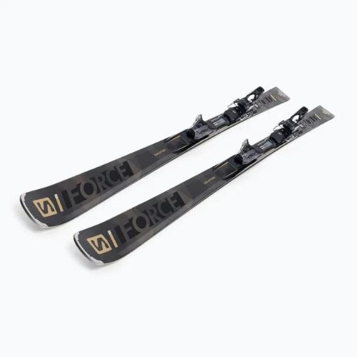 Salomon S Force Ti Bold + Z12 downhill skis black L41675400