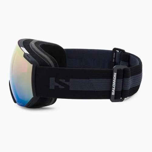 Salomon Radium black/sigma black gold ski goggles L47005000
