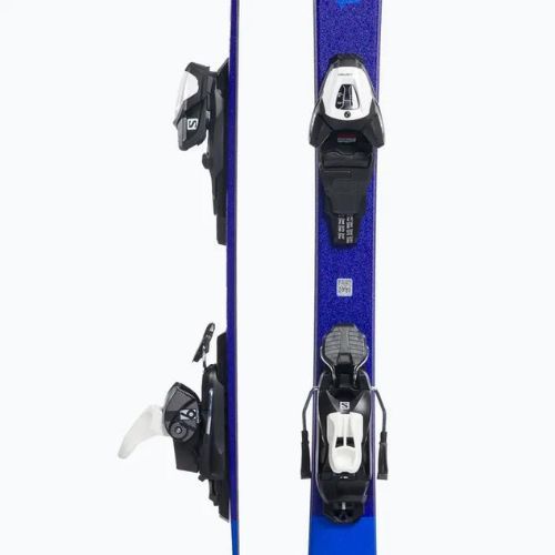 Children's downhill skis Salomon S Race MT Jr. + L6 blue L47041900