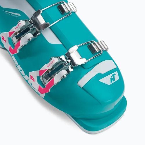 Nordica Speedmachine J4 children's ski boots blue and white 050736003L4