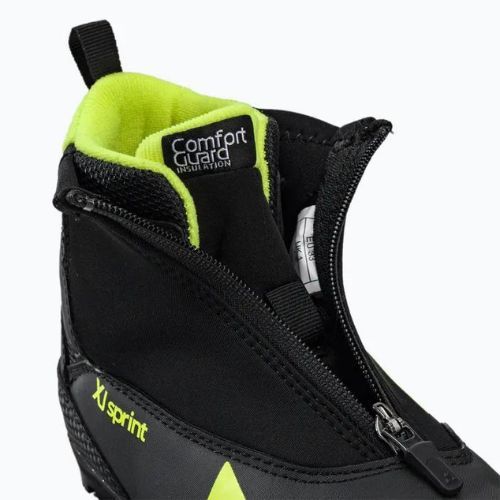 Fischer XJ Sprint children's cross-country ski boots black/yellow S40821,31