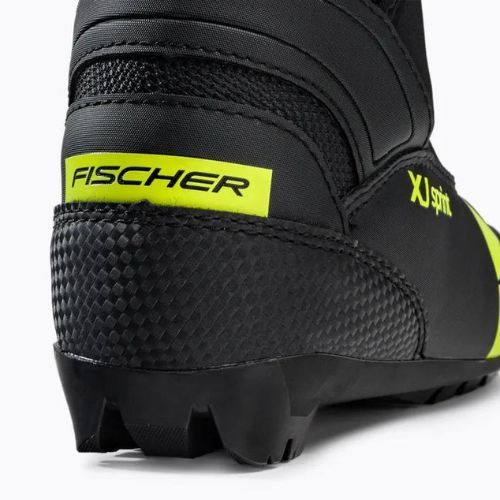 Fischer XJ Sprint children's cross-country ski boots black/yellow S40821,31