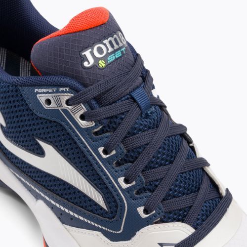 Joma T.Set men's tennis shoes navy blue and white TSETS2332T