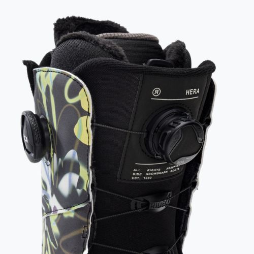 Women's snowboard boots RIDE Hera black-green 12G2016