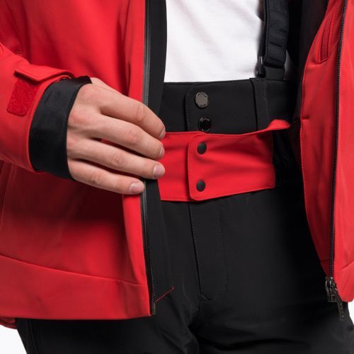 Men's Descente Josh 85 ski jacket red DWMUGK26