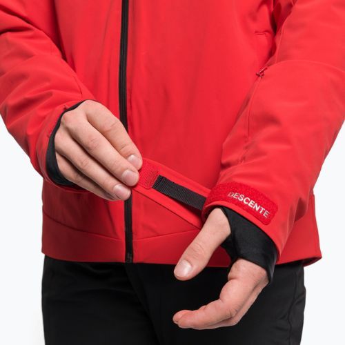 Men's Descente Josh 85 ski jacket red DWMUGK26