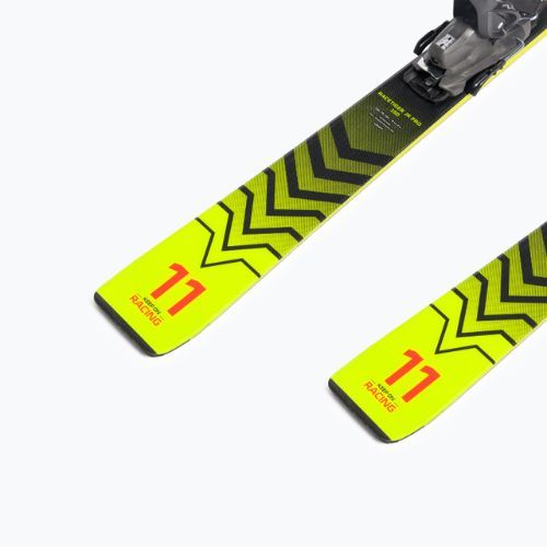 Children's downhill ski Völkl Racetiger JR Pro + 7.0 VMotion JR yellow/black 122467/6262T1.VA