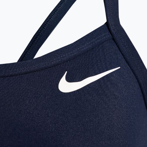 Women's swimsuit one-piece Nike Multiple Print Racerback Splice One navy blue NESSC051-440