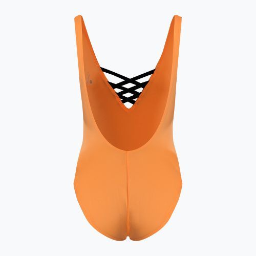 Women's one-piece swimsuit Nike Sneakerkini U-Back Peach Cream NESSC254-832