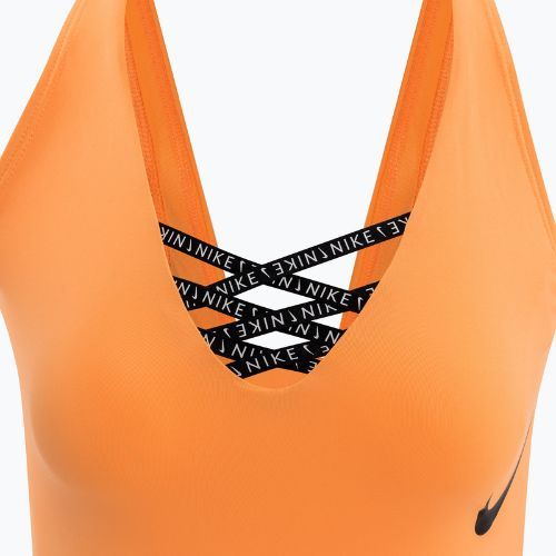 Women's one-piece swimsuit Nike Sneakerkini U-Back Peach Cream NESSC254-832