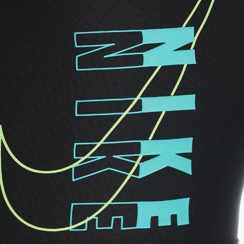 Men's Nike Reflect Logo Square Leg swim boxers black NESSC583-001