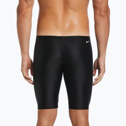 Men's Nike Multi Logo Swim Jammer Jet Black NESSC588-006
