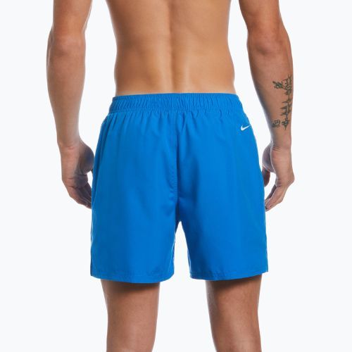 Men's Nike Swoosh Break 5" Volley swim shorts blue NESSC601-458