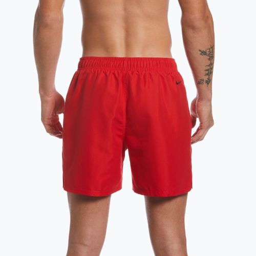 Men's Nike Swoosh Break 5" Volley swim shorts red NESSC601-614