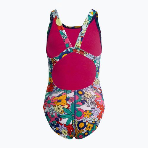Children's one-piece swimsuit Nike Multiple Print Fastback Lapis colour NESSC760-464