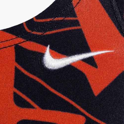 Nike Multiple Print Fastback Children's One-Piece Swimsuit Orange NESSC760-631