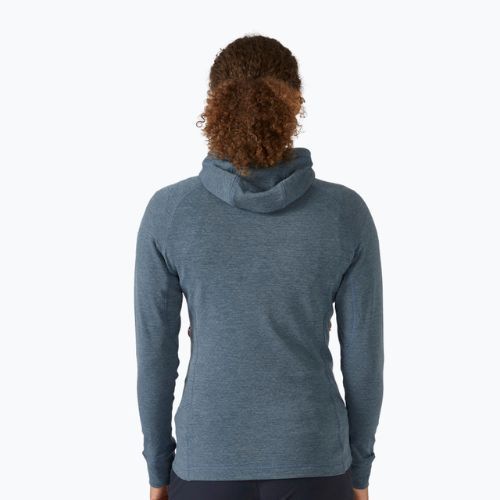 Women's trekking jacket Rab Nexus Hoody blue QFF-71