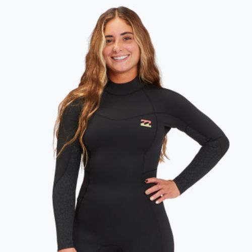 Women's wetsuit Billabong 3/2 Synergy BZ wild black