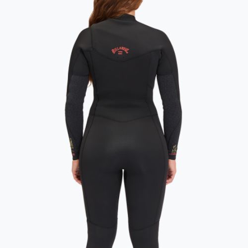 Women's wetsuit Billabong 4/3 Synergy CZ wild black