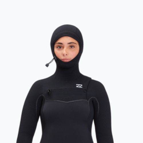 Women's wetsuit Billabong 5/4 Furnace Comp Hooded midnight trails