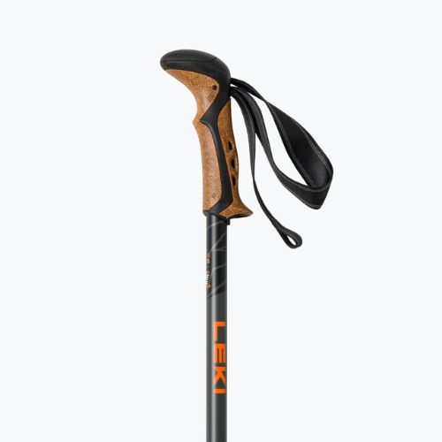LEKI Khumbu AS trekking poles black-orange 65220261