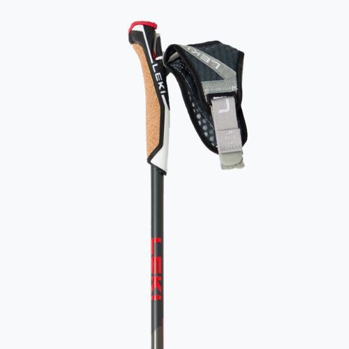 LEKI Instructor Lite nordic walking poles black and silver 65326341