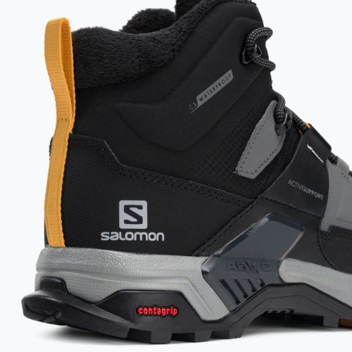 Men's trekking boots Salomon X Ultra 4 MID Winter TS CSWP grey-black L41355200