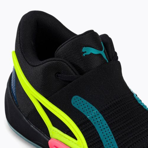 PUMA Rise Nitro men's basketball shoes black 377012 03