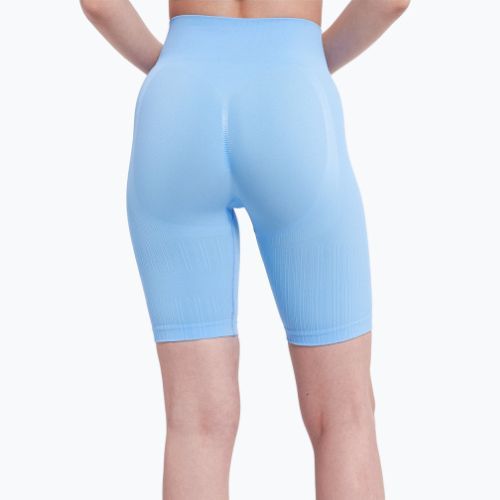 Women's training bikers Gym Glamour Push Up Baby Blue 407