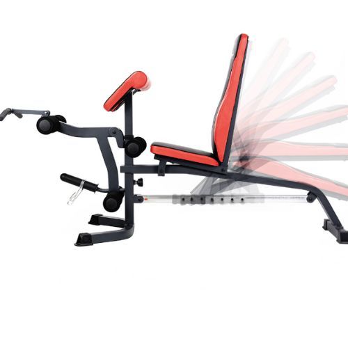 HMS training bench LS3050 black-red 17-53-302