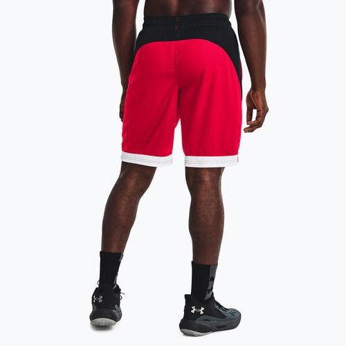 Under Armour Baseline 10In 600 men's basketball shorts red 1370220-600-LG