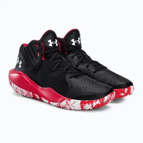 Under Armour men's basketball shoes Jet '21 002 black/red 3024260-002