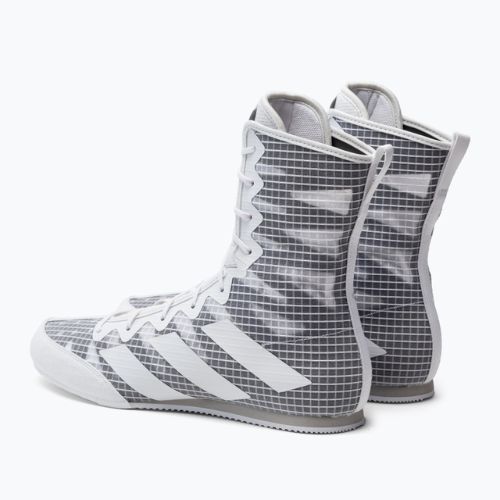Men's adidas Box Hog 4 grey boxing shoes GZ6118