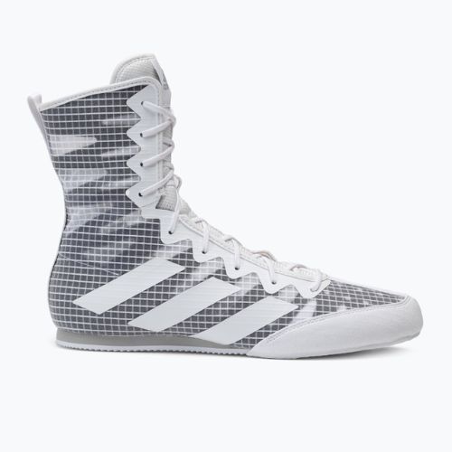 Men's adidas Box Hog 4 grey boxing shoes GZ6118