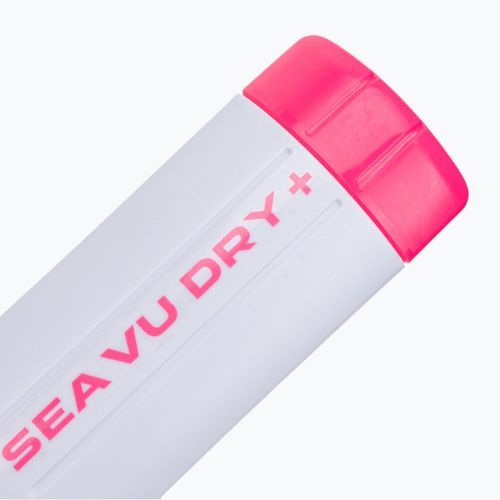 Mares Sea VU Dry + pink and white diving mask 411260