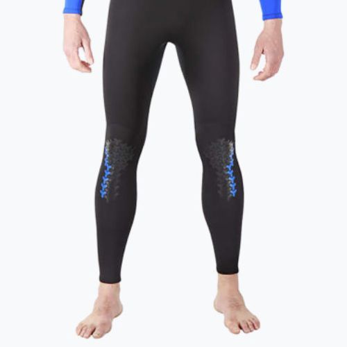 Men's diving wetsuit Mares Manta black and blue 412456
