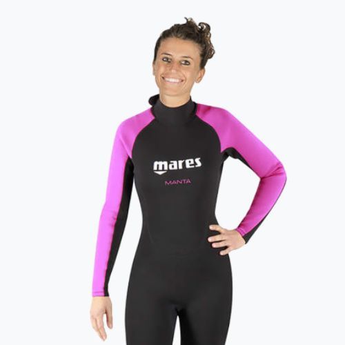 Mares Manta Lady diving wetsuit black/pink 412457