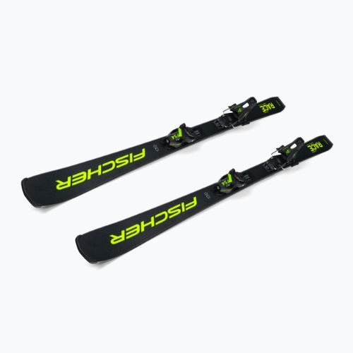 Children's downhill skis Fischer RC4 Race Jr Jrs + FS4 CA Jrs black A19522 T80622
