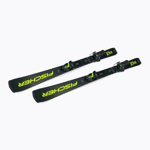 Children's downhill skis Fischer RC4 Race Jr + FS4 CA Jrs black A19422 T80622