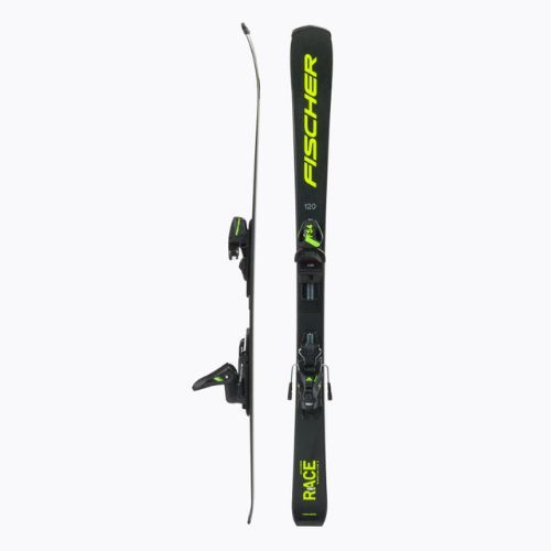 Children's downhill skis Fischer RC4 Race Jr + FS4 CA Jrs black A19422 T80622
