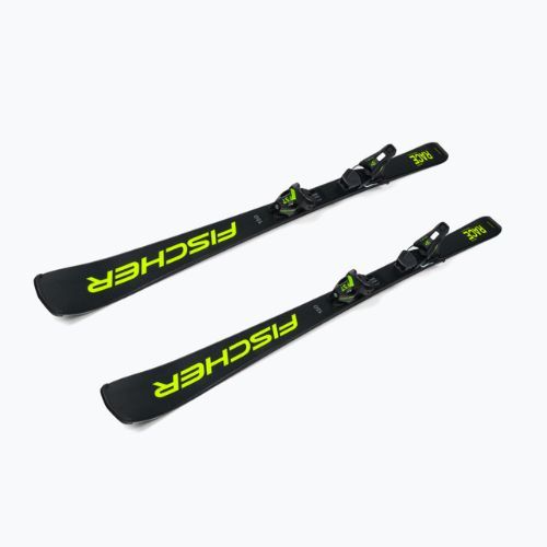 Children's downhill skis Fischer RC4 Race Jr Jrs + FS7 CA Jrs black A19522 T80222